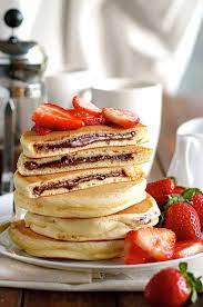 Nutella Pancake - Healthy Breakfast Ideas