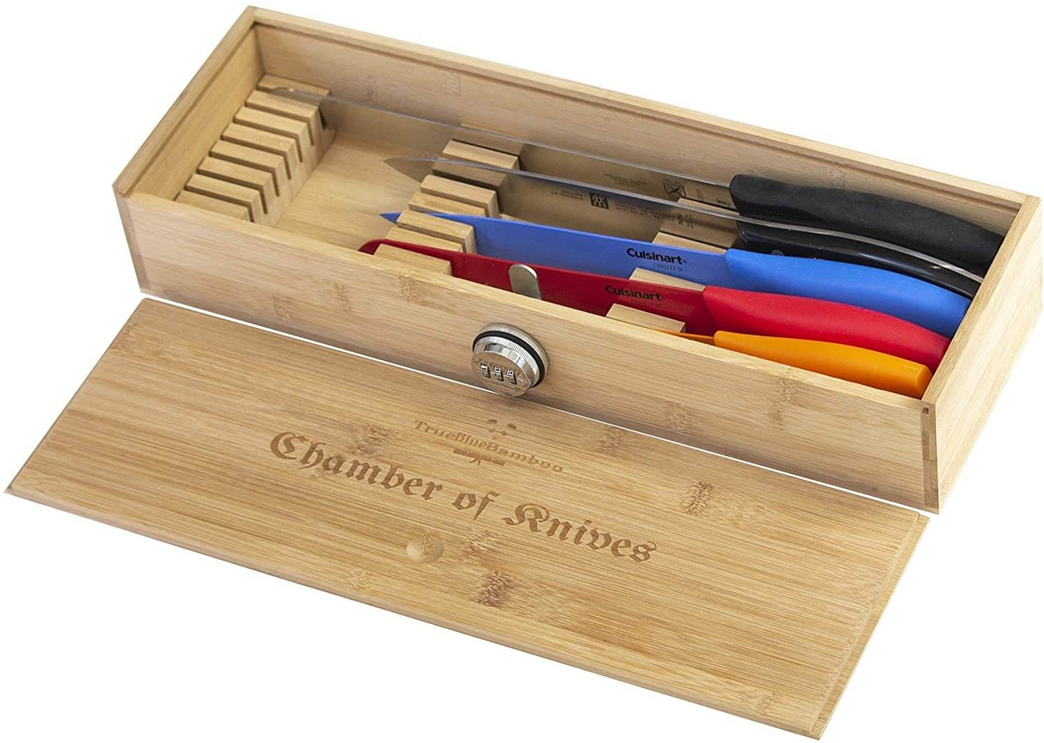 Special Kitchen Knife Lock Box & Knife Drawer For Safety