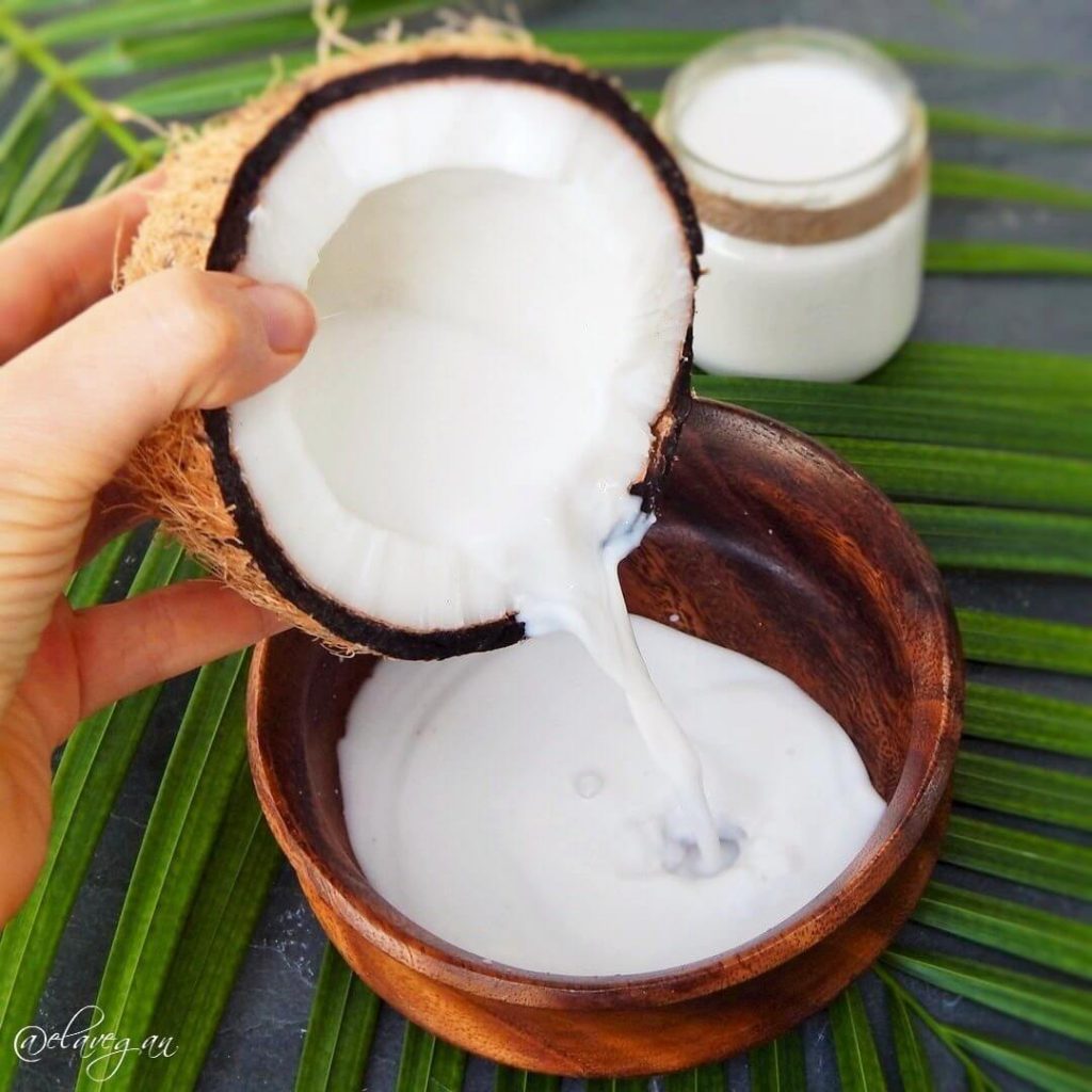 When should coconut milk be frozen