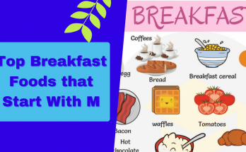 Special Breakfast Food Start with M