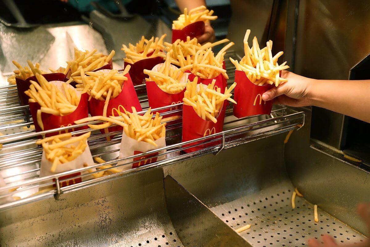 McDonalds Basket of Fries. Do you eat McDonald’s French fries?