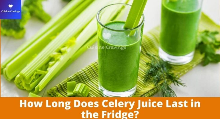 How Long Does Celery Juice Last in the Fridge