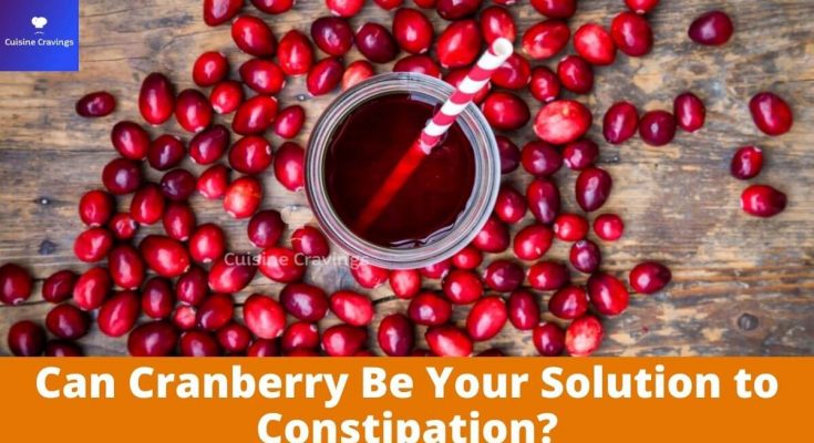 Can Cranberry Be Your Solution to Constipation