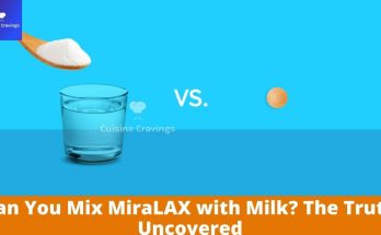 Can You Mix MiraLAX with Milk