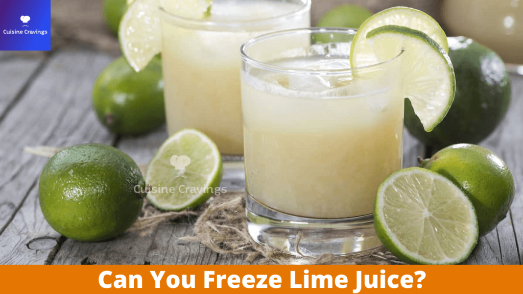 Can You Freeze Lime Juice