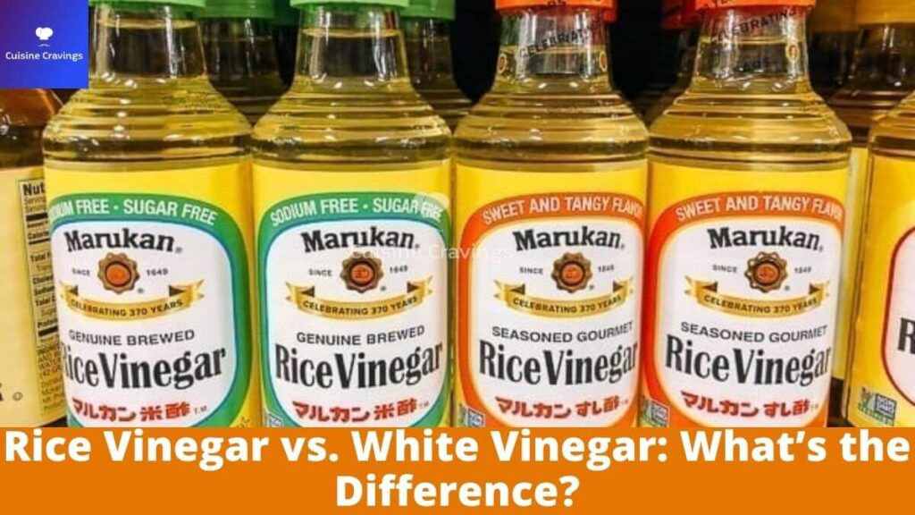 Difference Between Rice Vinegar & White Vinegar