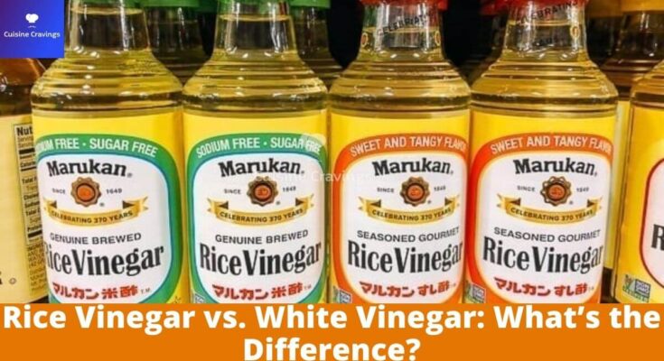 Difference Between Rice Vinegar & White Vinegar