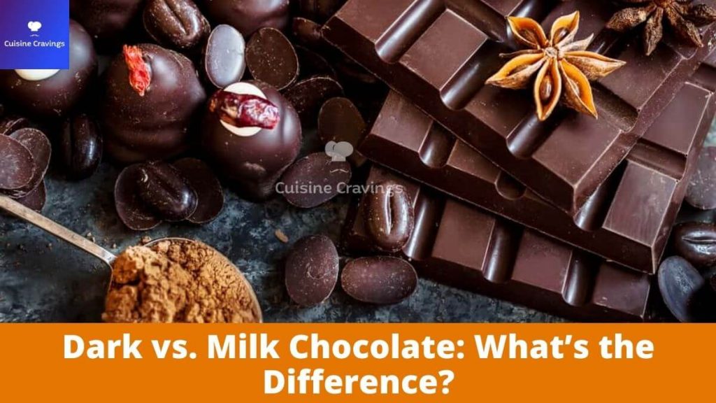 Difference Between Dark and Milk Chocolate