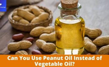 Can You Use Peanut Oil Instead of Vegetable Oil