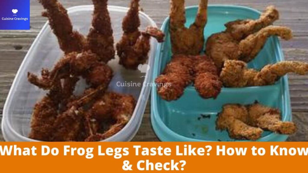 What Do Frog Legs Taste Like