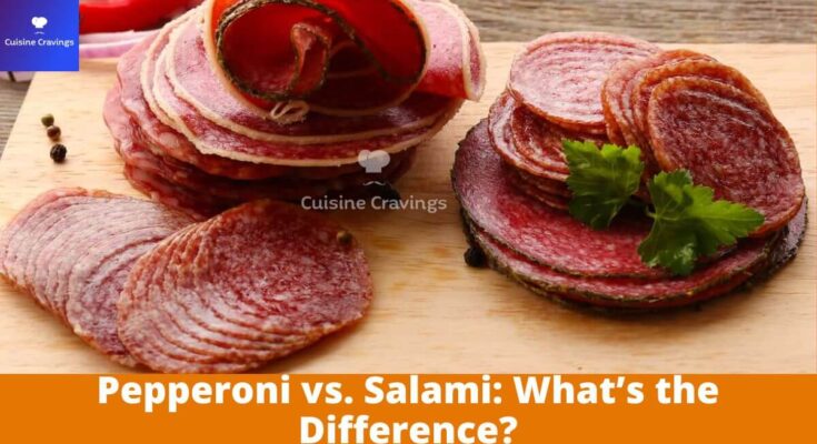 difference between pepperoni and salami
