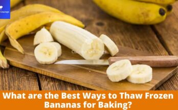 What are the Best Ways to Thaw Frozen Bananas for Baking