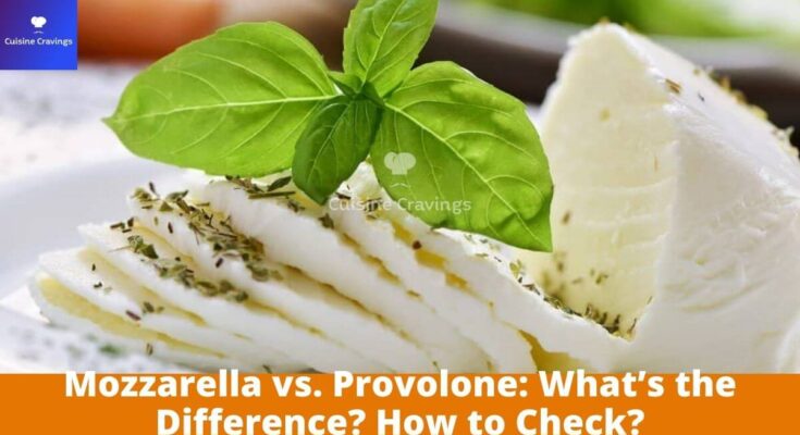 difference between Mozzarella and Provolone