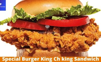 Special Burger King Ch king Sandwich