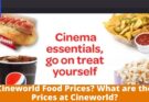 Cineworld Food Prices