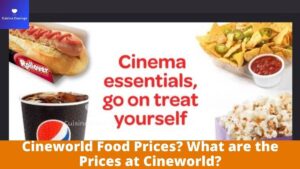 Cineworld Food Prices